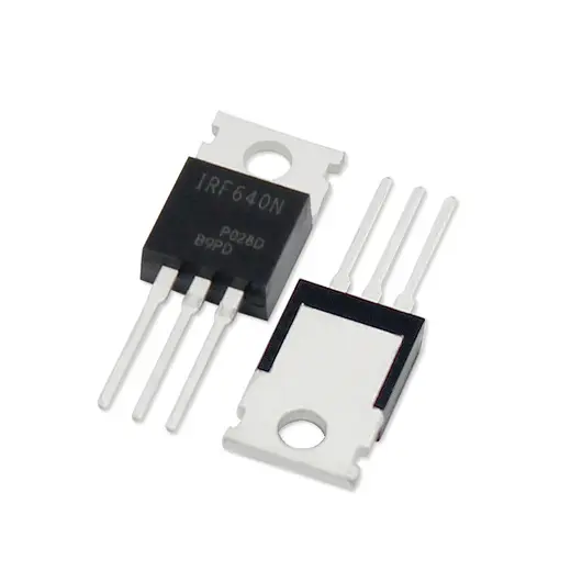 Pack de 2 Transistores MOSFET IRF640N 200V 18A en Encapsulado TO-220