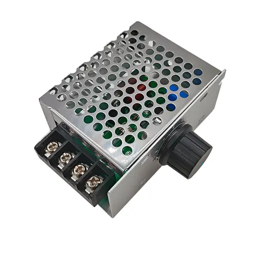 Regulador de voltaje SCR 4000W 220V - Control Ajustable