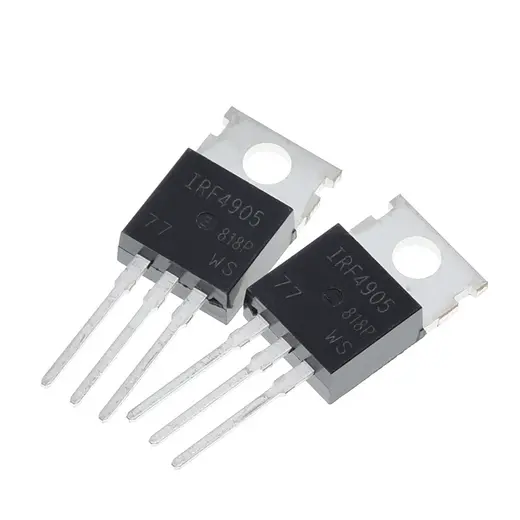 Irf4905 X2: Mosfet P-channel 55v 74a To-220