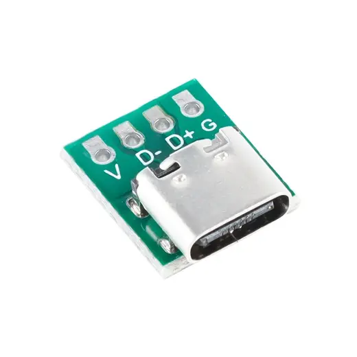 Pack 5 Adaptador Usb-c 3.1 Pcb 16 Pines Gris