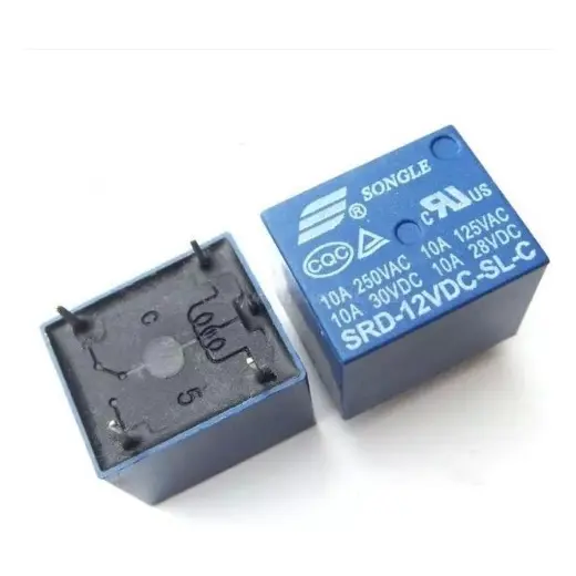 Relé Songle 10A 12VDC