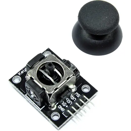 Módulo joystick analógico de dos ejes con pulsador