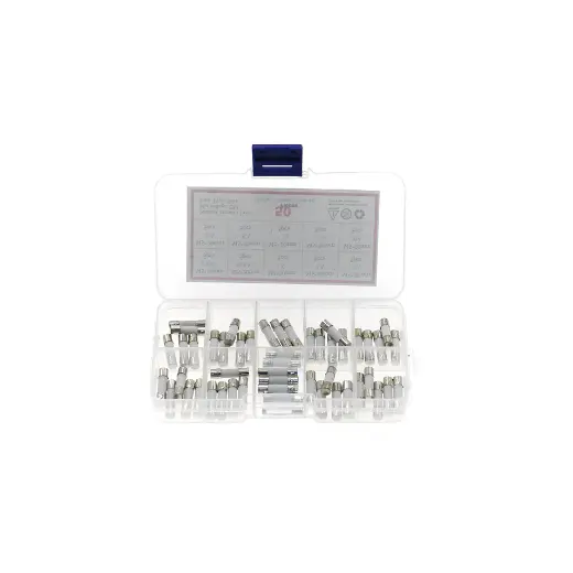 Caja De Fusibles De Tubo De Vidrio, Soplado Rápido (100uds) 