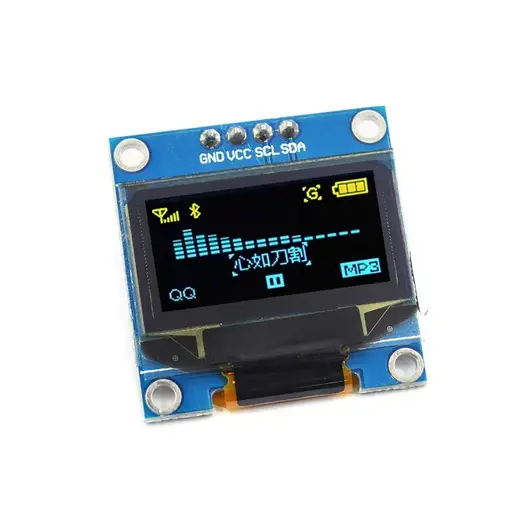 Módulo de Pantalla OLED I2C 0.96 pulgadas 128x64 SSD1306 para Arduino